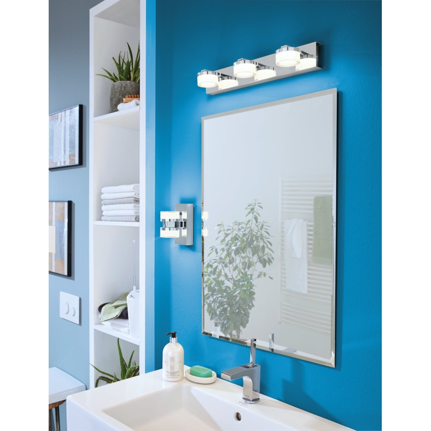 Eglo - Светодиодный настенный светильник для ванной комнаты 2xLED/4,5W/230V IP44