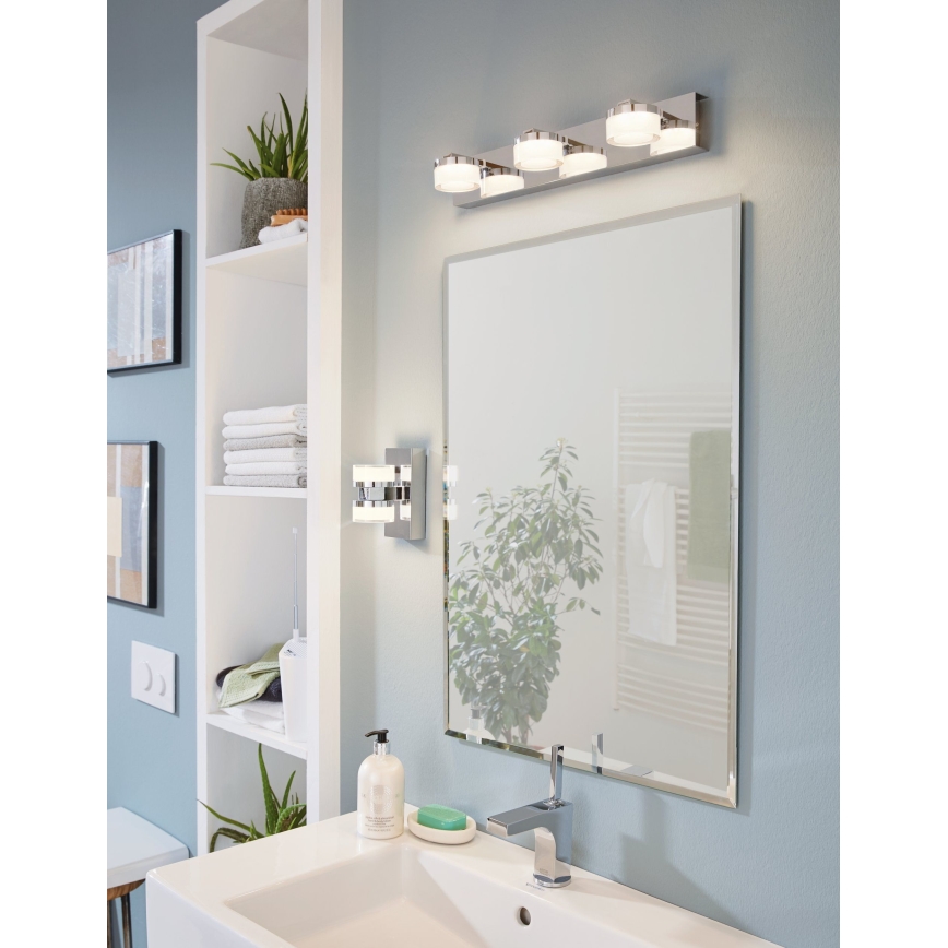Eglo - Светодиодный настенный светильник для ванной комнаты 3xLED/4,5W/230V IP44