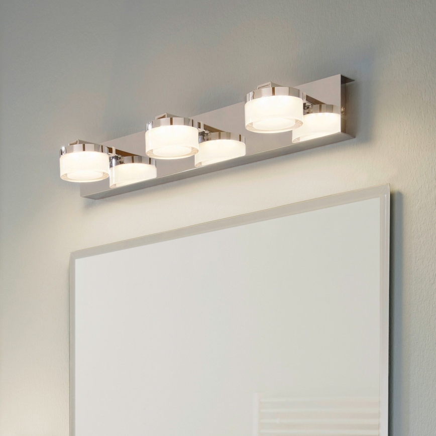 Eglo - Світлодіодний настінний світильник для ванної кімнати 3xLED/4,5W/230V IP44