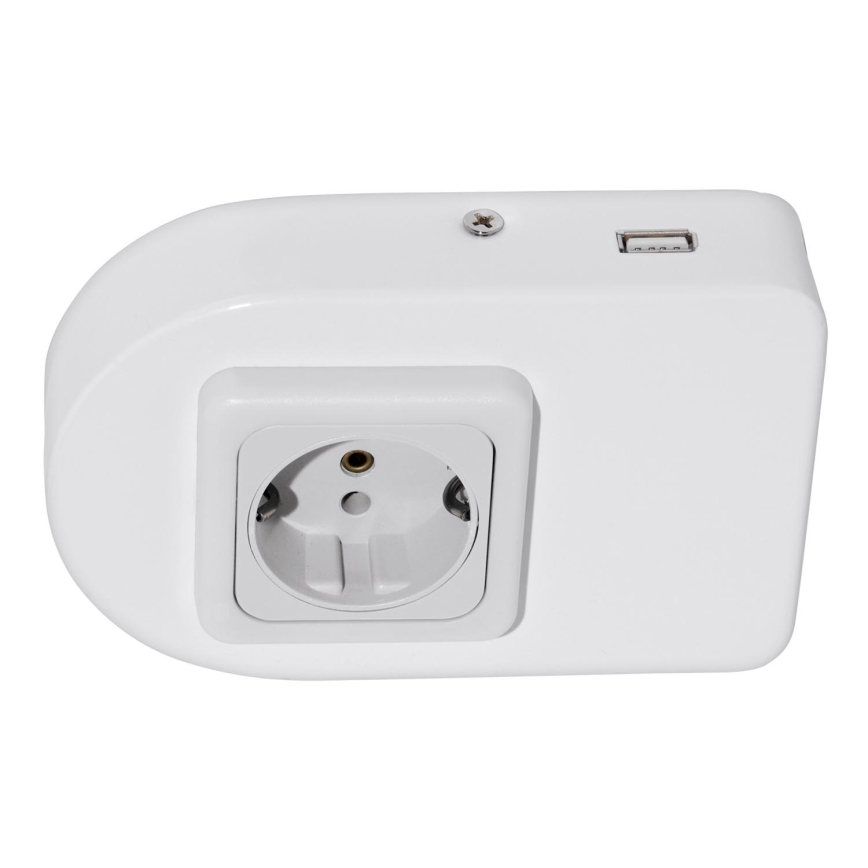 Eglo 94663 - Розетка для кухонной столешницы SCHUKO включая USB TAXANO