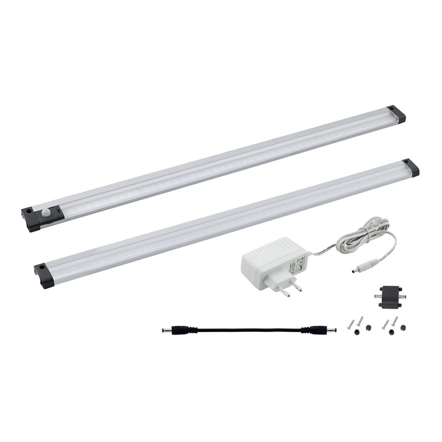 Eglo 94692 - НАБОР 2x Светодиодный светильник для шкафа с датчиком VENDRES 2xLED/5,5W/230V 4000K