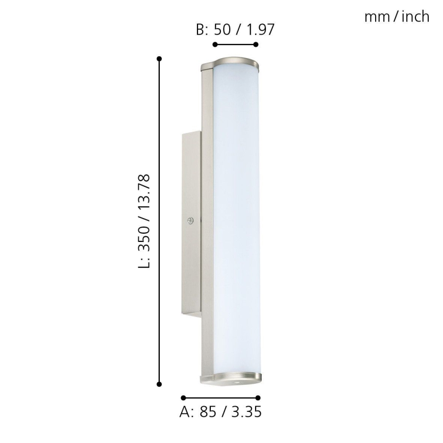 Eglo - Світлодіодний світильник для ванної кімнати 1xLED/8W/230V IP44