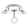 Eglo 94762 - Светодиодный светильник для ванной комнаты GONARO 3xLED/3,8W/230V IP44