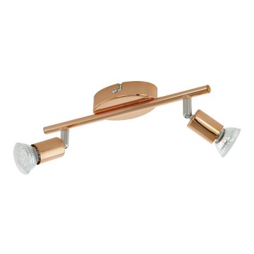 Eglo 94773 - Точковий LED світильник BUZZ-COPPER 2xGU10/3W/230V