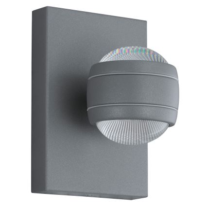 Eglo - Світлодіодний вуличний світильник 2xLED/3,7W/230V IP44