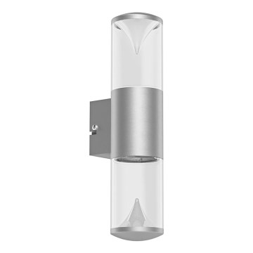 Eglo 94812 - Світлодіодний вуличний світильник PENALVA 2xLED/3,7W/230V IP44