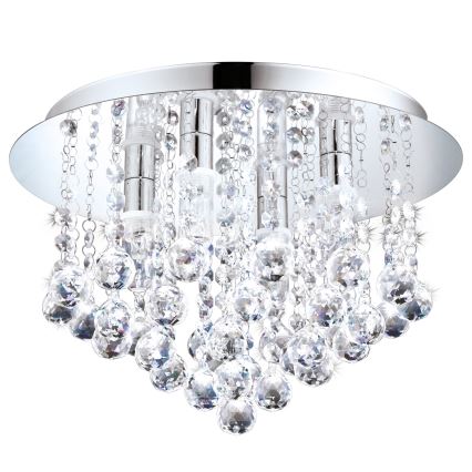 Eglo - Светодиодный потолочный светильник для ванной комнаты 4xG9/3W/230V IP44