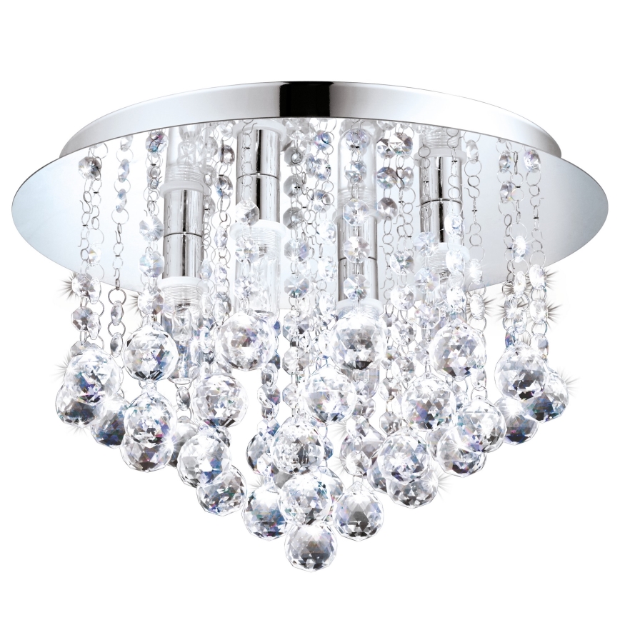 Eglo - Светодиодный потолочный светильник для ванной комнаты 4xG9/3W/230V IP44