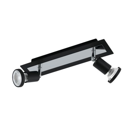 Eglo 94964 - Світлодіодний прожектор SARRIA 2xGU10-LED/5W/230V
