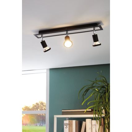 Eglo 94965 - Светодиодный прожектор SARRIA 3xGU10-LED/5W/230V