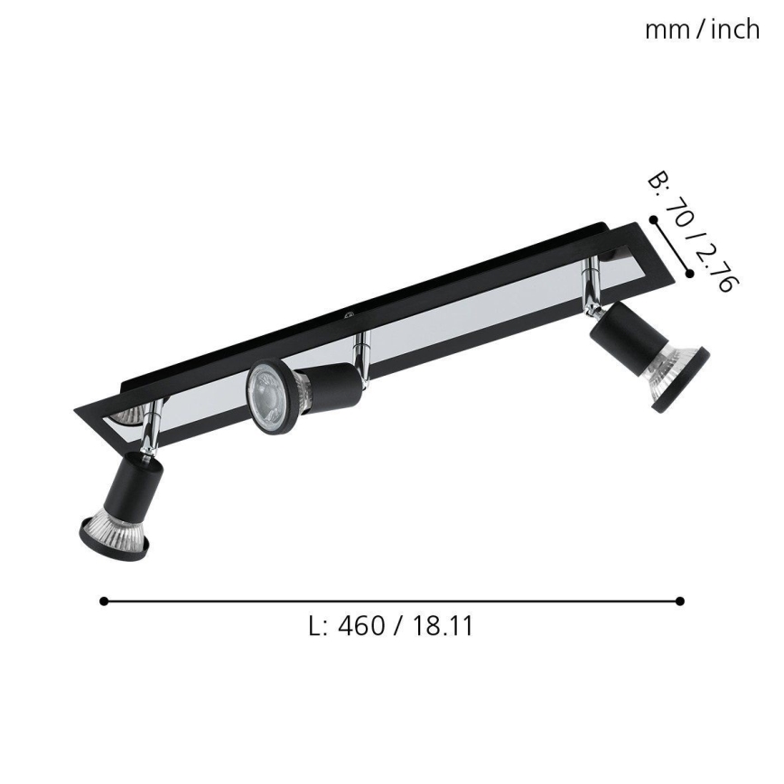 Eglo 94965 - Светодиодный прожектор SARRIA 3xGU10-LED/5W/230V
