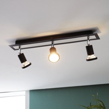 Eglo 94965 - Світлодіодний прожектор SARRIA 3xGU10-LED/5W/230V