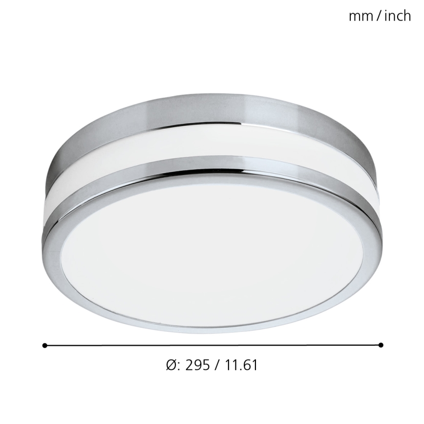 Eglo - Светодиодный светильник для ванной комнаты 1xLED/24W/230V IP44