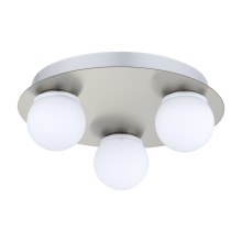 Eglo 95013 - Светодиодный светильник для ванной комнаты MOSIANO 3xLED/3,3W/230V IP44