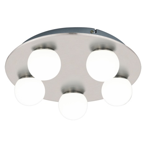 Eglo 95014 - Светодиодный светильник для ванной комнаты MOSIANO 5xLED/3,3W/230V IP44