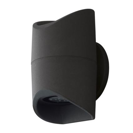 Eglo 95076 - Вуличний настінний світильник ABRANTES 2xLED/6W/230V IP44