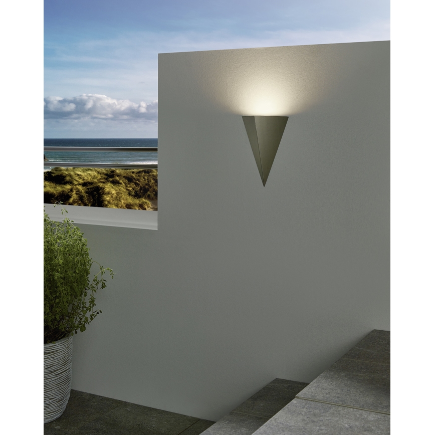 Eglo 95094 - Вуличний настінний світильник TRIGO 2 LED/8W/230V IP44