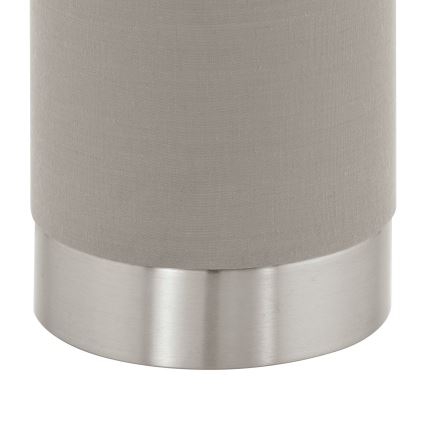 Eglo - Настольная лампа с регулированием яркости 1xE27/40W/230V серо-коричневый