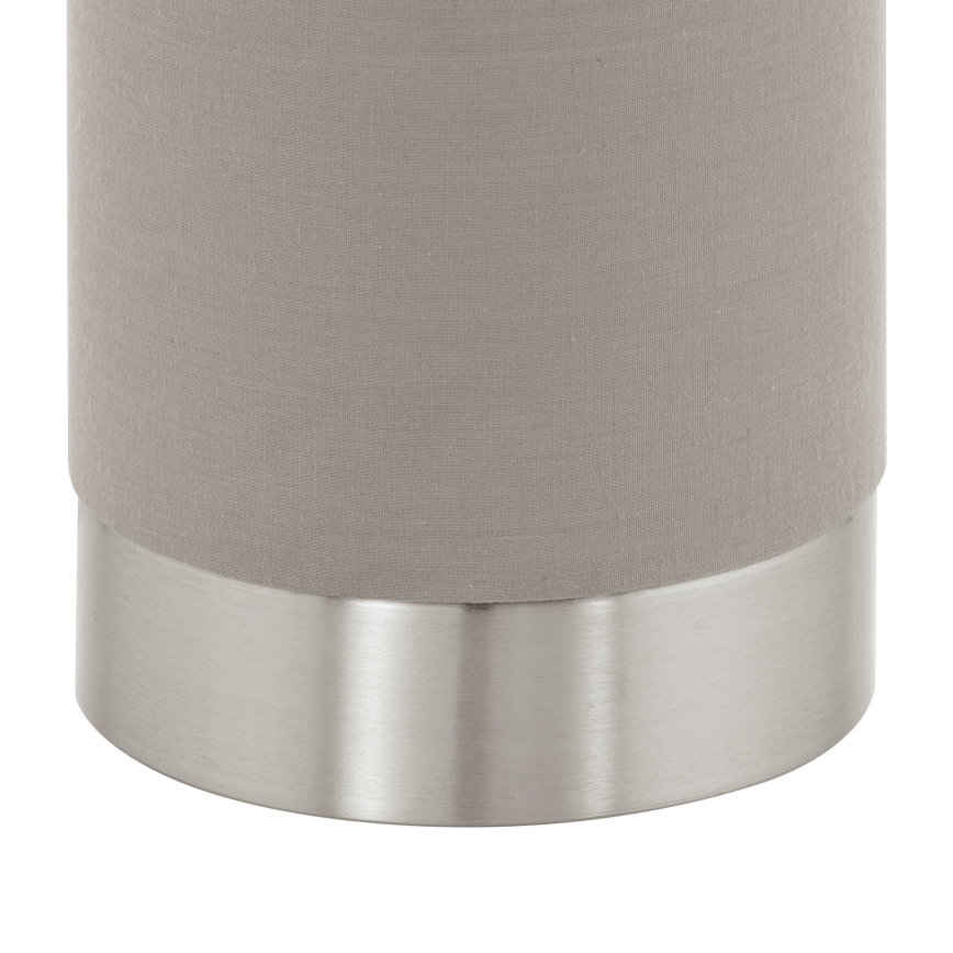 Eglo - Настольная лампа с регулированием яркости 1xE27/40W/230V серо-коричневый