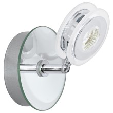 Eglo 95277 - Светодиодный светильник для ванной комнаты AGUEDA 1xLED/3,3W/230V IP44