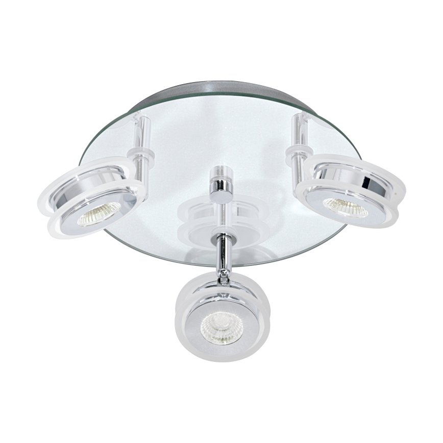 Eglo 95279 - Светодиодный светильник для ванной комнаты AGUEDA 3xLED/3,3W/230V IP44