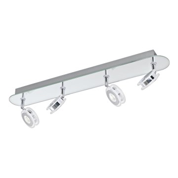 Eglo 95281 - Світлодіодний світильник для ванної AGUEDA 4xLED/3,3W/230V IP44