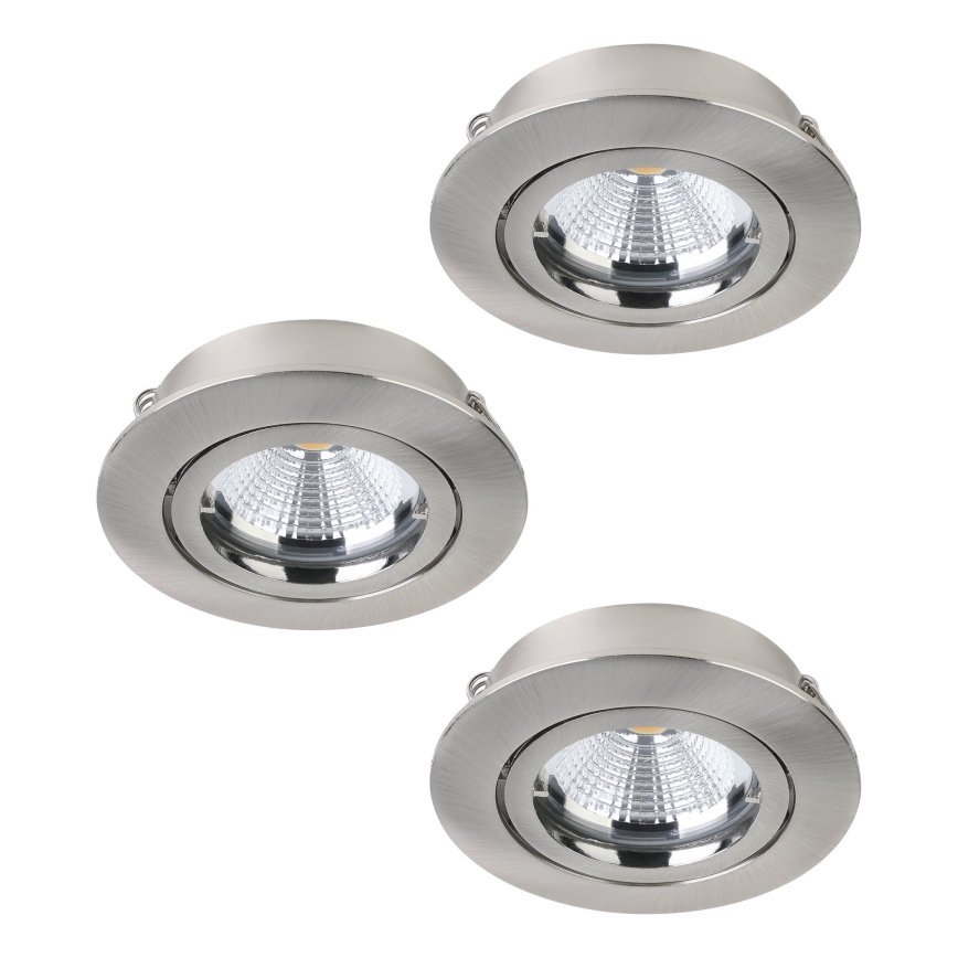 Eglo - НАБОР 3x Светодиодный подвесной потолочный светильник TEDO 3xGU10-LED/5W/230V
