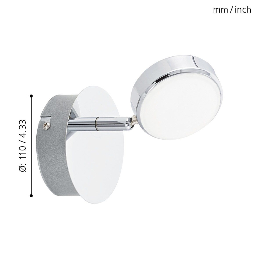 Eglo - Світлодіодний прожектор 1xLED/5,4W/230V