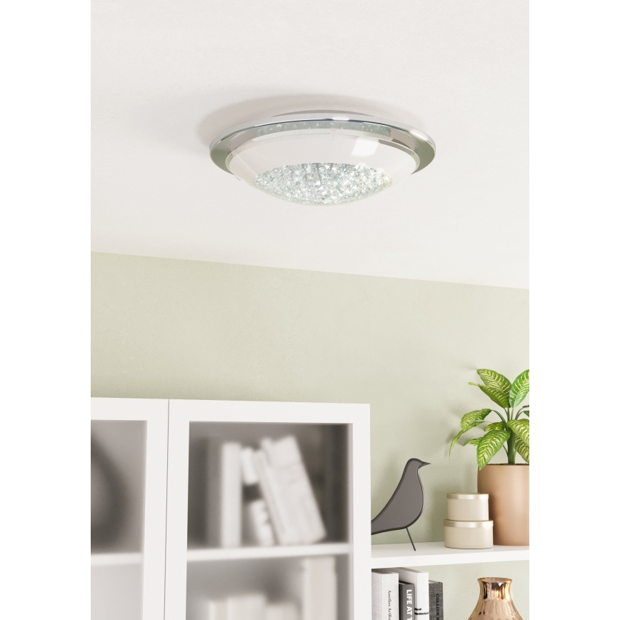 Eglo - Світлодіодний кришталевий стельовий світильник LED/8,2W/230V