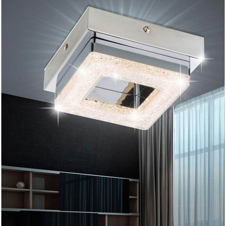 Eglo - Світлодіодний кришталевий стельовий світильник 1xLED/4W/230V