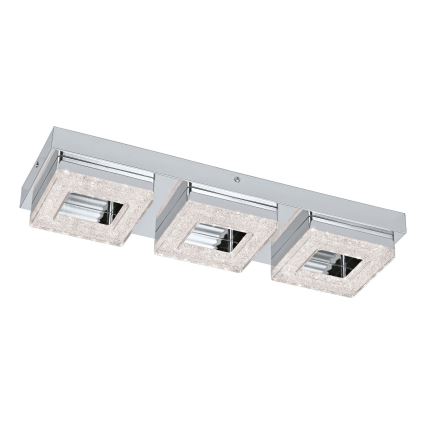 Eglo - Світлодіодний кришталевий стельовий світильник 3xLED/4W/230V