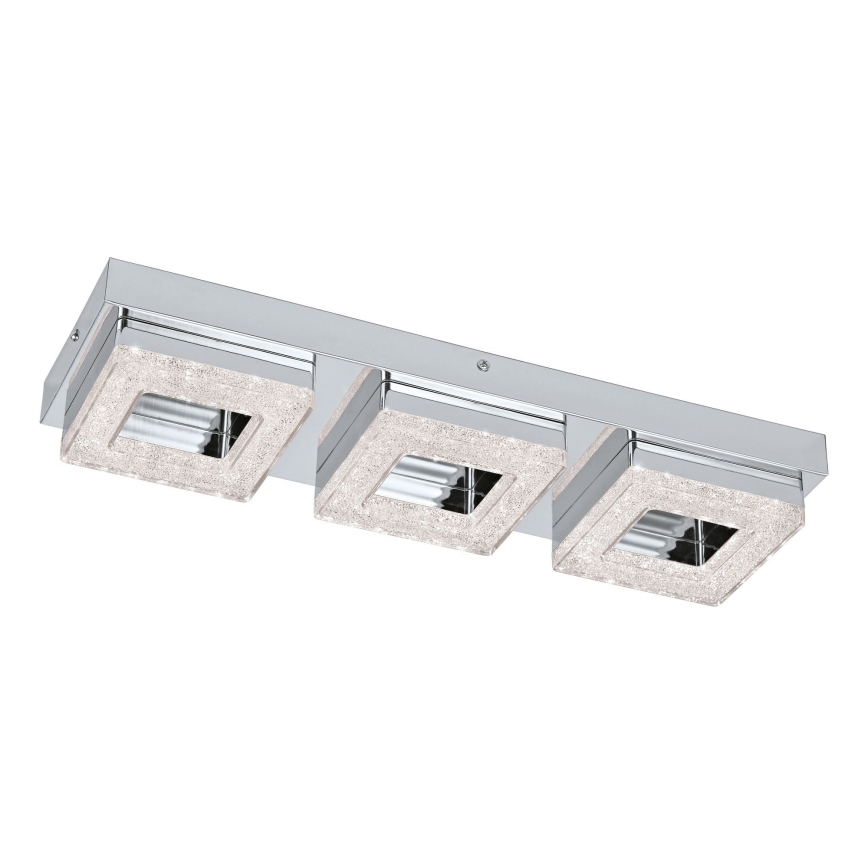 Eglo - Світлодіодний кришталевий стельовий світильник 3xLED/4W/230V