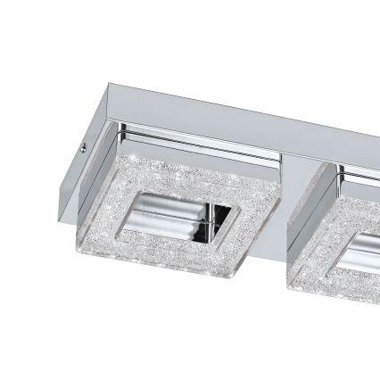 Eglo - Світлодіодний кришталевий стельовий світильник 3xLED/4W/230V