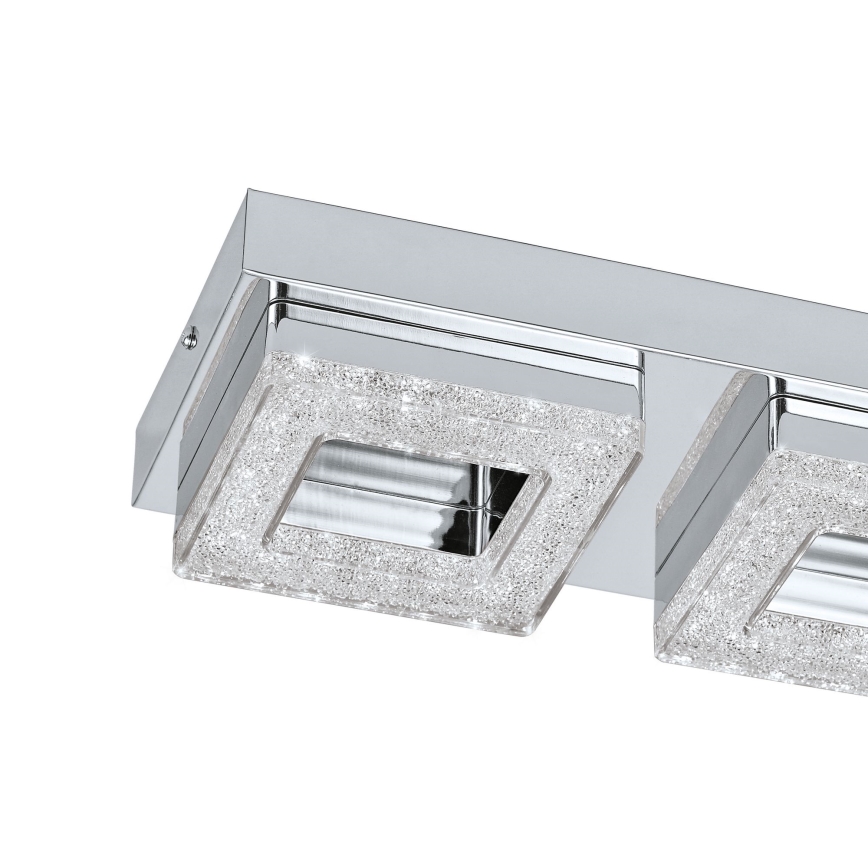 Eglo - Світлодіодний кришталевий стельовий світильник 3xLED/4W/230V