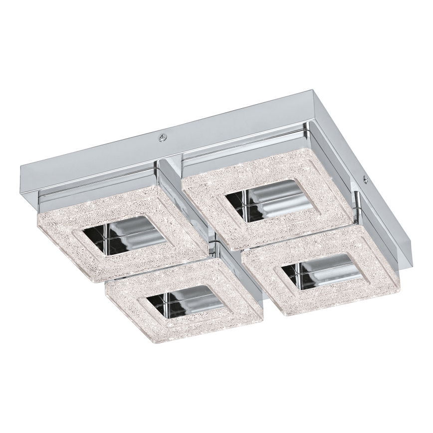 Eglo - Світлодіодний кришталевий стельовий світильник 4xLED/4W/230V