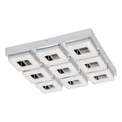 Eglo 95658 - Хрустальная потолочная люстра FRADELO 9xLED/4W/230V