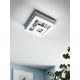 Eglo - Светодиодный хрустальный потолочный светильник LED/12W/230V