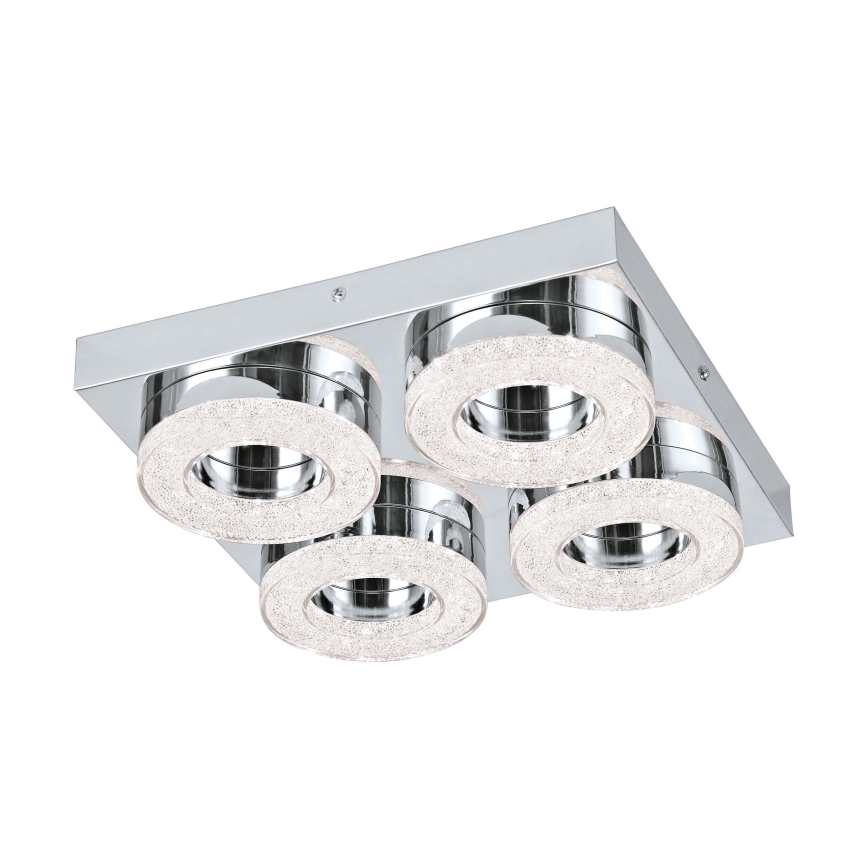 Eglo - Светодиодный хрустальный потолочный светильник 4xLED/4W/230V