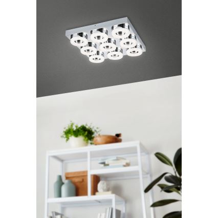 Eglo 95665 - Светодиодный потолочный светильник FRADELO 9xLED/4W/230V