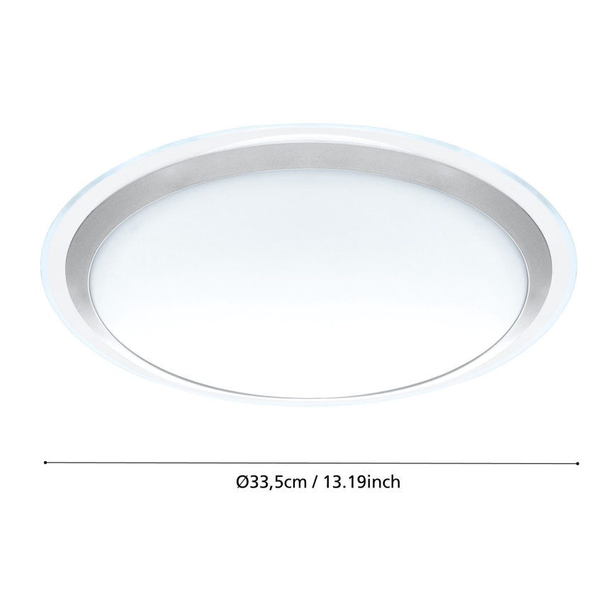 Eglo - Світлодіодний стельовий світильник LED/22W/230V