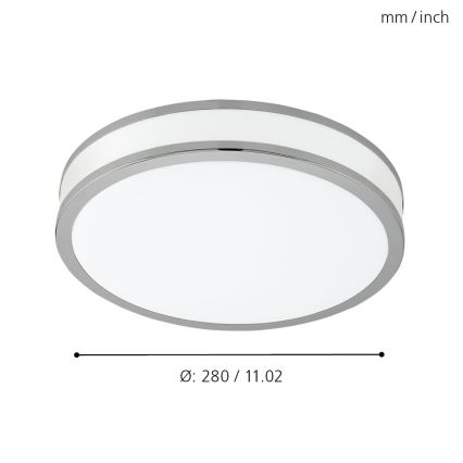 Eglo - Світлодіодний стельовий світильник LED/18W/230V