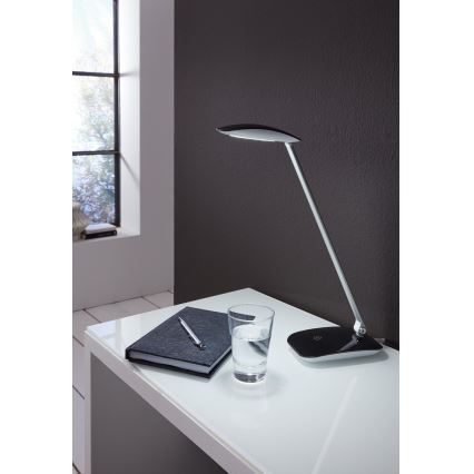 Eglo - Світлодіодна настільна лампа з регульованою яскравістю 1xLED/4,5W/USB