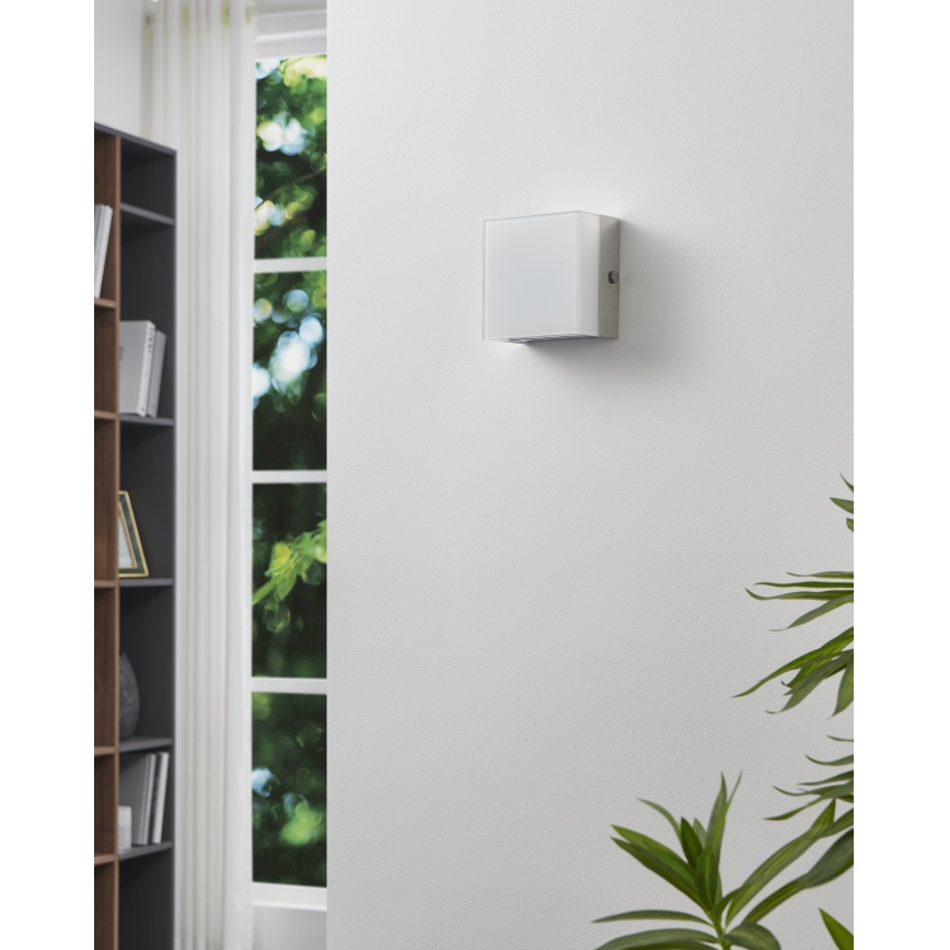 Eglo 95747 - LED настінний світильник ALEA 2 LED/3,7W/230V