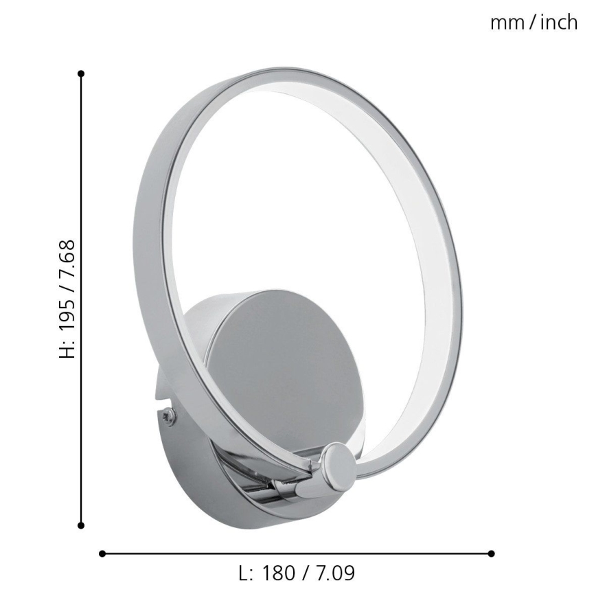 Eglo - Светодиодный настенный светильник LED/5W/230V
