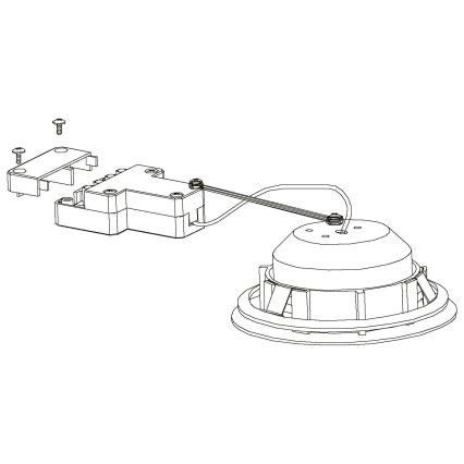 Eglo - Светодиодный подвесной потолочный светильник 1xLED/4,9W/230V