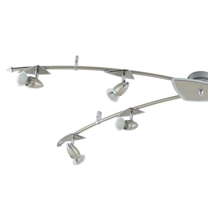 Eglo 95826 - Світлодіодний прожектор WAVE LED 6xGU10-LED/3W/230V