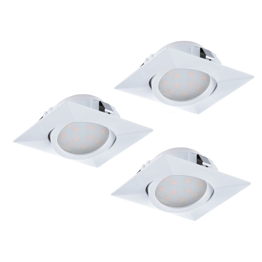 Eglo - НАБІР 3x Світлодіодний підвісний стельовий світильник PINEDA 1xLED/4,9W/230V