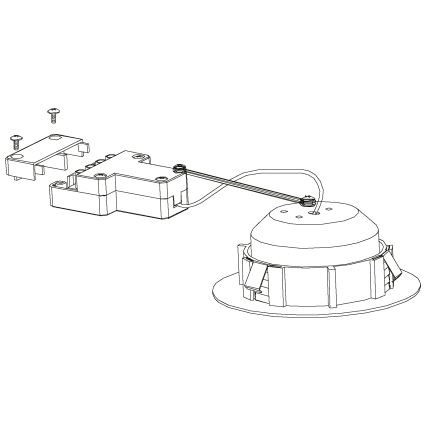 Eglo - НАБІР 3x Світлодіодний вбудований світильник PINEDA 1xLED/4,9W/230V