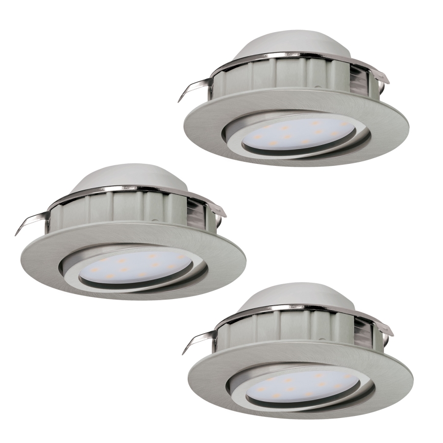 Eglo - НАБІР 3x Світлодіодний підвісний стельовий світильник PINEDA 1xLED/4,9W/230V