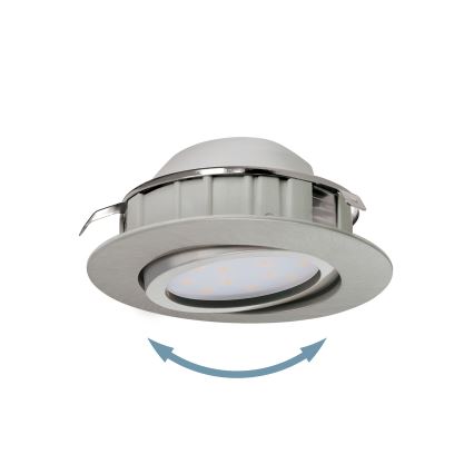 Eglo - НАБІР 3x вбудований точковий світильник PINEDA LED/4,9W/230V
